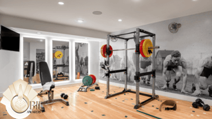 Basement Remodel with Gym and Sauna in Atlanta