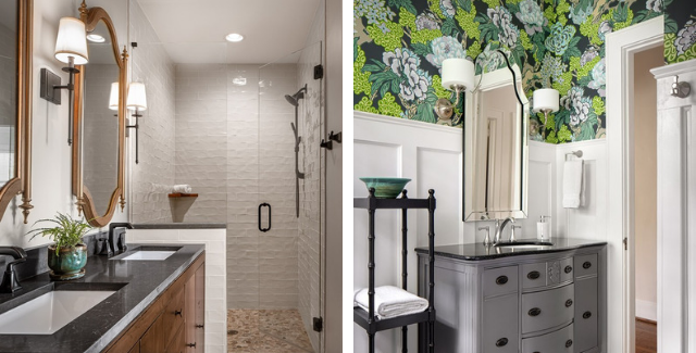 Guest & Master Bathroom Renovationsl in Atlanta