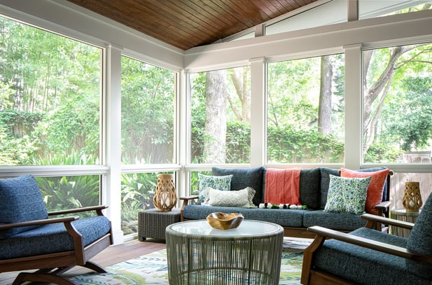Traditional Screened-in porch in atlanta ga 