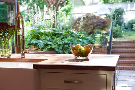 Farmhouse Sink in Atlanta Kitchen Remodel
